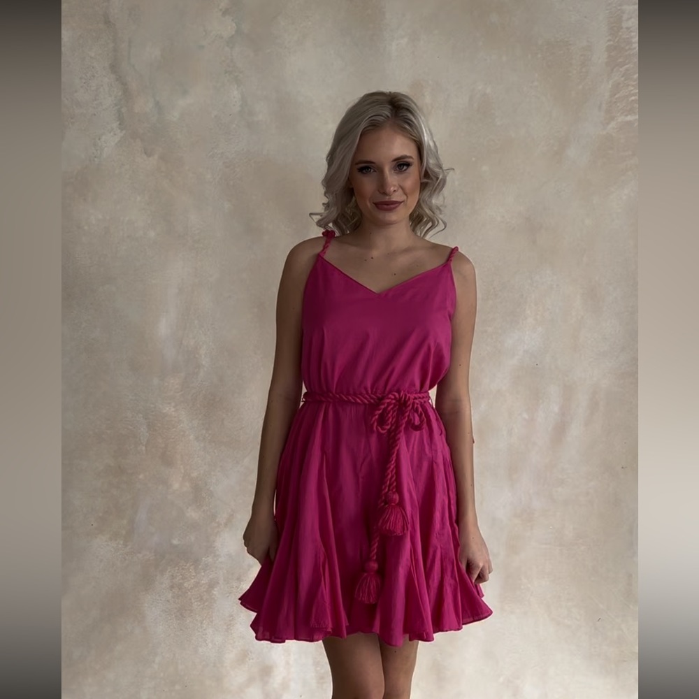 RHODE Pink Mini Dress